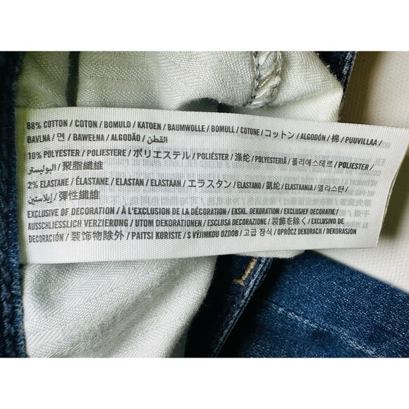 Abercrombie & Fitch Jeans Harper Low Rise Ankle Distressed Women’s 29/8 SHORT - Picture 6 of 11